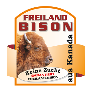 Freiland Bison aus Kanada